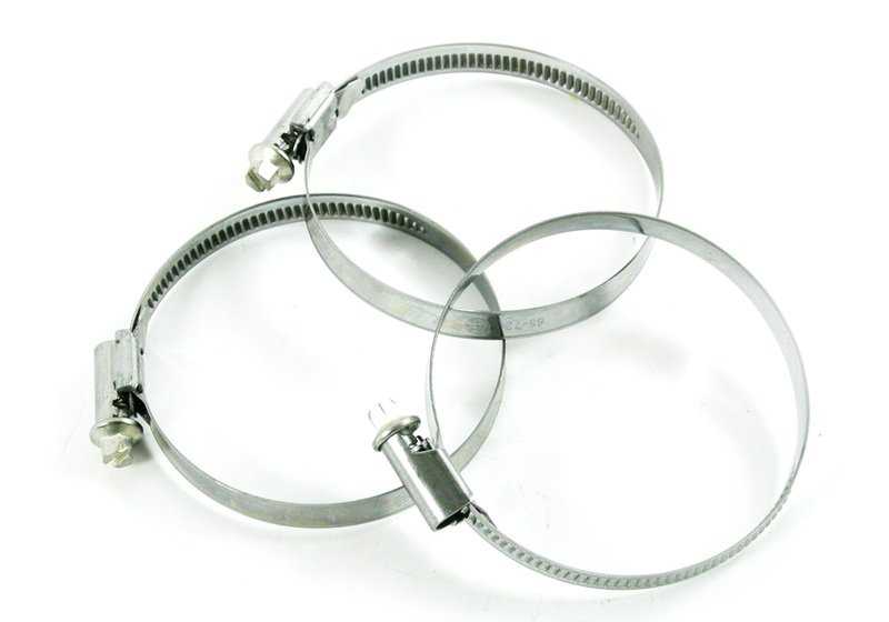 Abrazadera de manguera OEM 07129952127 para BMW E21, E30, E36, E46, E12, E28, E34, F07, F10, F11, F18, E32, E65, E66, F01, F01N, F02, F02N, E53, E71. Original BMW.