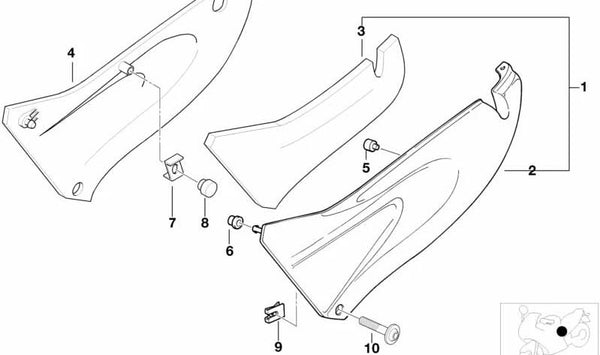 Tapón de goma OEM 16112346150 para BMW Motorrad K1. Recambio original BMW, ideal para sustitución precisa y ajuste perfecto en modelos K1. Original BMW Motorrad.