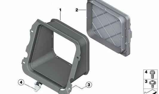 OEM 52207057873 Portaesquís Sac pour la série BMW 6 E63. Idéal pour transporter des skis en toute sécurité dans la voiture. BMW d'origine.