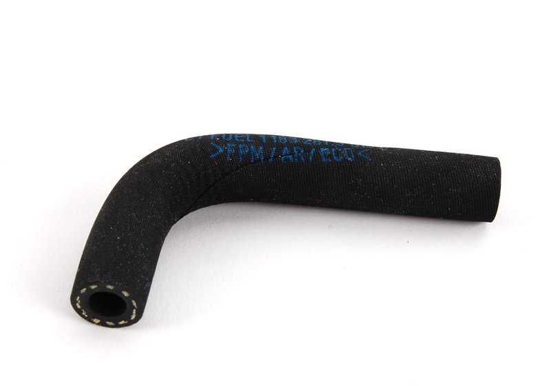 Codo de manguera de combustible OEM 16121183281 para BMW E38. Original BMW.