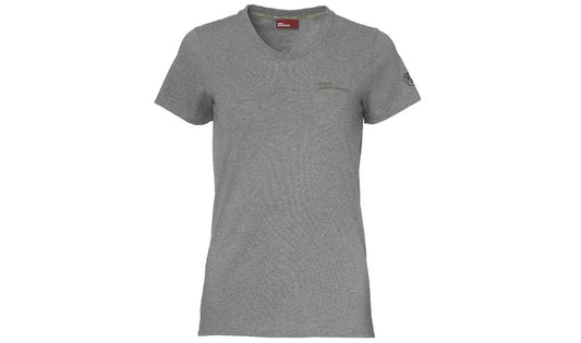 Camiseta gris talla S OEM 76618536483 para BMW Motorrad "Make Life a Ride", señora. Original BMW Motorrad.