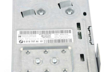 Amplificador sistema de sonido Top Hi-Fi OEM 65126818787 para BMW F07, F07N, F10, F10N, F11, F11N, F06, F12, F13. Original BMW.