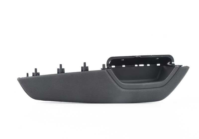 Reposabrazos izquierdo OEM 51417246397 para BMW X3 (F25) y BMW X4 (F26). Color negro. Original BMW.