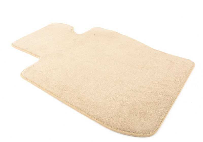 Beige carpets OEM 51477316631 for BMW X1 E84 with XDrive. Complete game (front and rear). Original BMW.