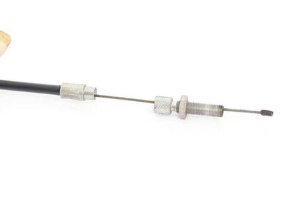 Cabo do acelerador OEM 32731242127 para BMW Motorrad R100 RT (1978-1984), R100 TIC (1980-1984), R80 (1984-1995). Comprimento 765 mm. BMW original.