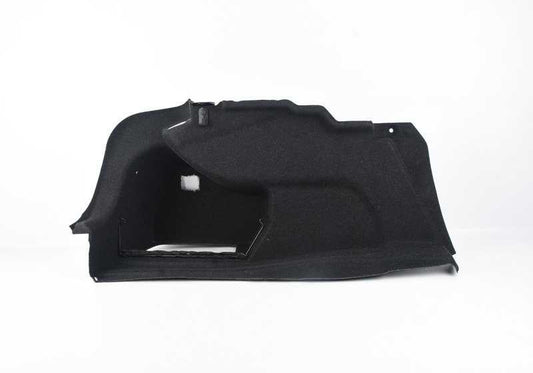 Revestimiento lateral izquierdo del maletero OEM 51477284151 para BMW F32, F82. Original BMW.