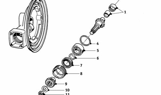 Chapa de bloqueo OEM 33123038264 para BMW E30,E36,E46,E83,E85,E86,E87,E90,E91,E92,E93,F20,F21,F22,F23,F30,F31,F32,F33,F34,F36,G20,G21,X1,E84,F48,F39,X3,E83,F25,G01. Original BMW.