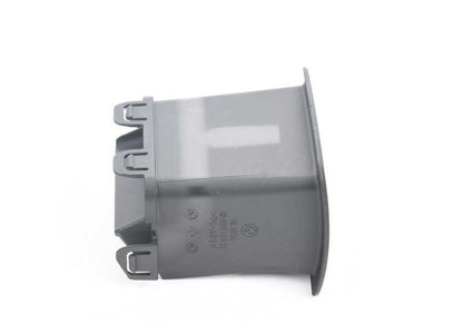 Embellecedor guía del cinturón OEM 52207153675 para BMW E61 y E61N. Pieza original BMW. Ideal para reposabrazos trasero central. Color negro.