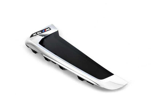Conducto de aire lateral delantero izquierdo OEM 51138056723 para BMW F86. Repuesto original BMW.