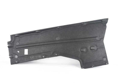 Cubierta inferior lateral derecha OEM 51757351448 para BMW G30 (modelos 520e, 530e del 2017 al 2023). Pieza original BMW.