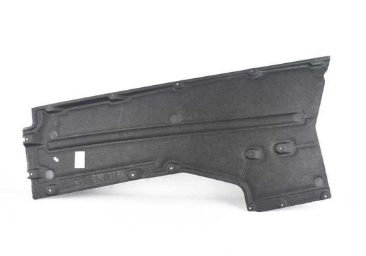 Cubierta inferior lateral derecha OEM 51757351448 para BMW G30 (modelos 520e, 530e del 2017 al 2023). Pieza original BMW.