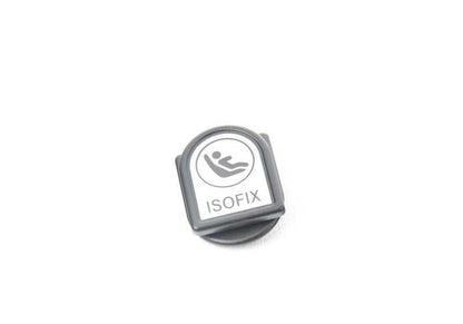 Botón anclaje Isofix OEM 52207375770 para BMW F06, F06N, F12, F12N, F13, F13N, F15, F85, F16, F86. Original BMW.