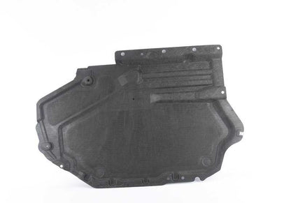 Protector inferior izquierdo depósito OEM 51757377131 para BMW X5 F15 xDrive40e. Compatible con modelos híbridos enchufables (PHEV) 2015-2018. Original BMW.
