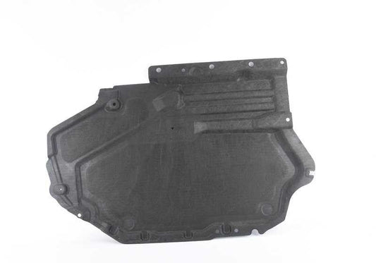Protector inferior izquierdo depósito OEM 51757377131 para BMW X5 F15 xDrive40e. Compatible con modelos híbridos enchufables (PHEV) 2015-2018. Original BMW.
