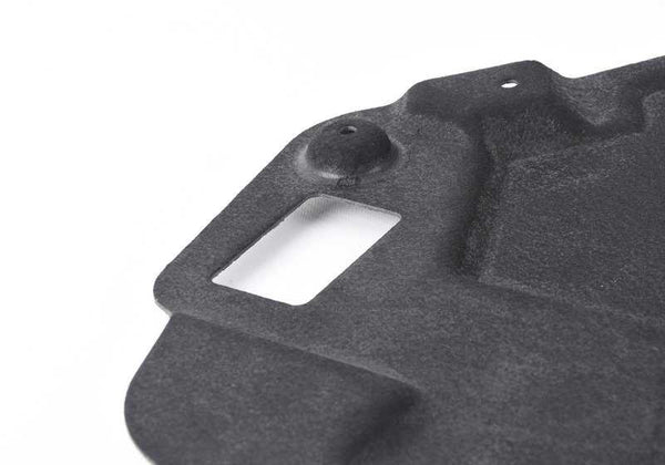 Protector inferior derecho del depósito de combustible OEM 51757328446 para BMW F15, F16. Original BMW.