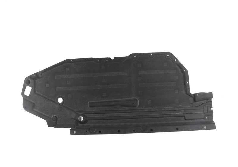 Protector inferior derecho del depósito de combustible OEM 51757328446 para BMW F15, F16. Original BMW.