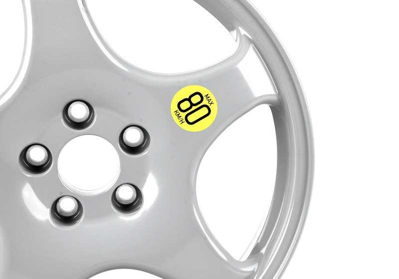 Tire en alliage léger pour la série BMW 5 G30, G31, G38, 7 G11, G12, X3 G01, X4 G02 (OEM 36116863416). BMW d'origine.