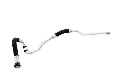 Tubería de retorno del enfriador de aceite OEM 17227589508 para BMW F01, F02. Original BMW.