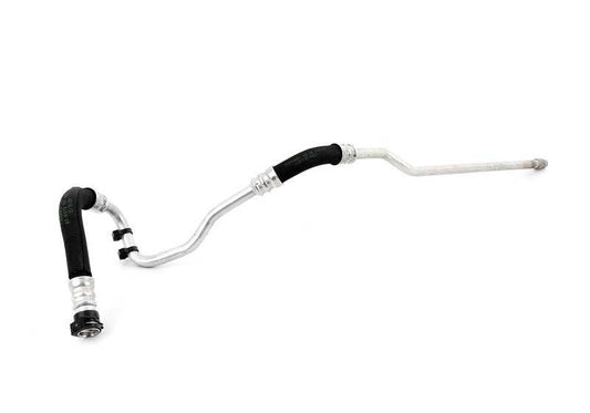 Tubería de retorno del enfriador de aceite OEM 17227589508 para BMW F01, F02. Original BMW.