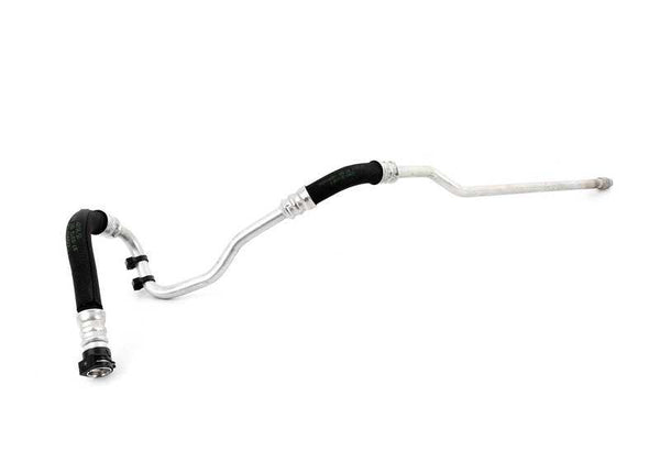 Tubería de retorno del enfriador de aceite OEM 17227589508 para BMW F01, F02. Original BMW.