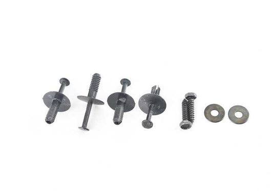 OEM 82162410525 Fender anteriore set per BMW X3 G01 (tutti i modelli compatibili). Protegge da schizzi e pietre. BMW originale.