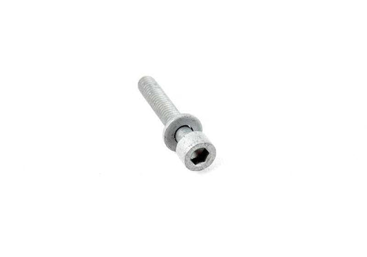 M6X35 OEM washer screw 07119903020 for BMW E60, E61, E63, E64 (M5 and M6 models with S85 motor). Original BMW piece. Ideal for motor fixations and related components.