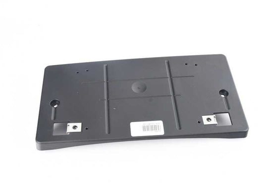 Soporte de matrícula OEM 51138056940 para BMW F25 y F26 (X3, X4) versión USA/Japón. Original BMW.