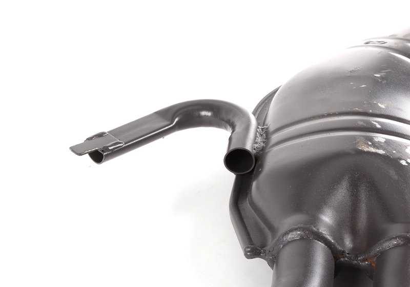 Silenciador delantero OEM 18121177233 para BMW E28 y E24. Parte original del sistema de escape sin catalizador. Compatible solo con estos modelos. Original BMW.