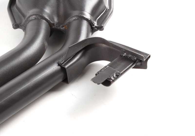 Silenciador delantero OEM 18121177233 para BMW E28 y E24. Parte original del sistema de escape sin catalizador. Compatible solo con estos modelos. Original BMW.