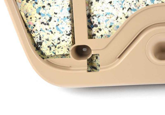 Revestimiento de tapa de portamaletas OEM 51498259855 HELLBEIGE 2 para BMW Serie 3 E46 (1998-2005). Original BMW.
