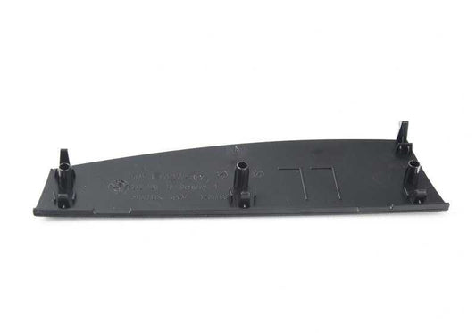 Embellecedor central inferior salpicadero OEM 51456971277 para BMW E81, E82, E87, E88. Pieza original BMW.