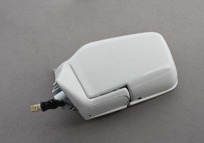 Retrovisor exterior izquierdo eléctrico y calefactable OEM 51161964147 para BMW E32 730i, 730iL, 740i, 740iL. Compatible con versiones manuales y automáticas. Original BMW.