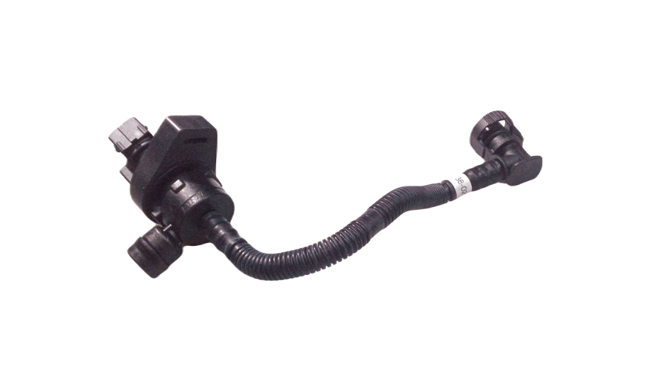 Válvula de ventilación del depósito con tubo OEM 13907572238 para BMW E90, E91, E92, E93, E60, E61, F10, F11, E63, E64. Original BMW.