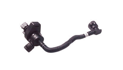 Válvula de ventilación del depósito con tubo OEM 13907572238 para BMW E90, E91, E92, E93, E60, E61, F10, F11, E63, E64. Original BMW.