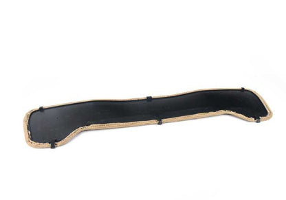 Cultivado interior bege luz OEM 51498259858 para série BMW 3 E46 (todos os modelos). Peça original da BMW.