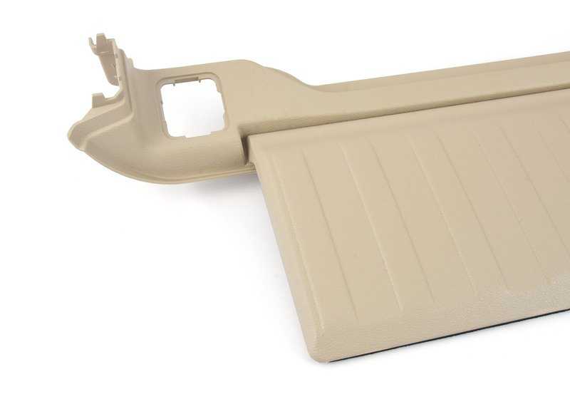 Revestimiento de Canto de Carga para BMW X5 F15 (OEM 51477326466). Original BMW