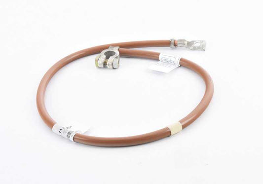 Câble de batterie négatif OEM 12421719713 pour BMW E32, E34. BMW d'origine.