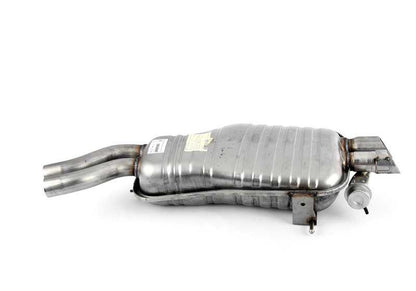 Silêncio traseiro OEM 18107504172 para BMW E46. Compatível com todos os modelos da série 3 E46. Substituição original da BMW.