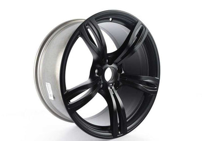Llantas de aleación BMW M Doble Radio 343 negras mate 20" OEM 36112284602 para BMW F10 M5. Original BMW.