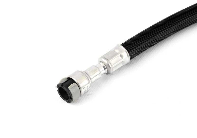 OEM fuel tube 13537595612 for BMW F07, F07N, F10, F10N, F11, F11N, F18, F18N, F06, F06N, F12, F12N, F13, F13N, F01, F01N, F02, F02N. Original BMW.