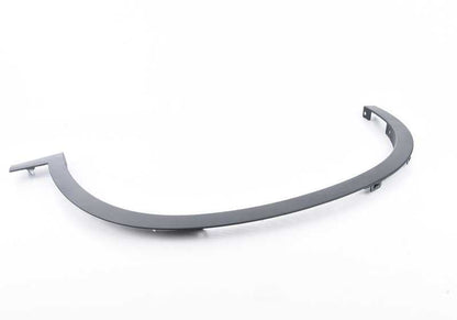 Embellecedor paso de rueda delantero izquierdo OEM 51777332337 para BMW X1 F48, F48N, F49, F49N. Original BMW.