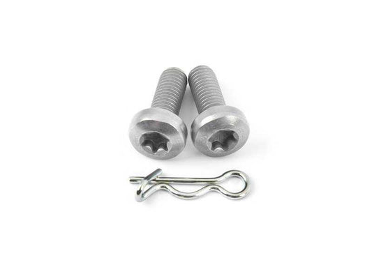 Kit de fijación OEM 11658612575 para BMW F20, F21, F22, F23, F30, F31, F34, F35, F32, F33, F36, F07, F10, F11, F18, E84, F25, F26, F15, F16, E89. Original BMW.