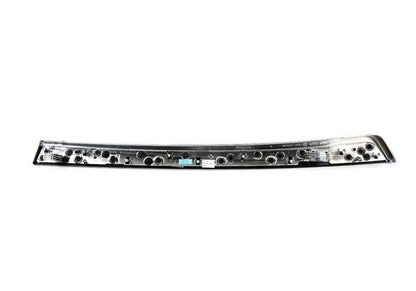 Moldura embellecedora de puerta en aluminio delantero izquierdo OEM 51418051327 para BMW F10, F11. Original BMW.