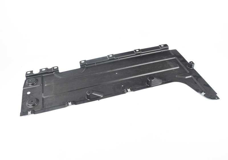 Protector de bajos delantero derecho OEM 51757213672 para BMW F25 (X3), F26 (X4). Original BMW.