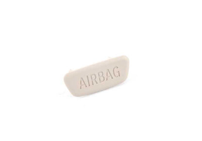 Tapa embellecedora "Airbag" OEM 51439347682 para BMW G20, G21, G22, G26, G30, G31, G32, G11, G12, G01, G08, G02, G05, G06, G07. Color canberrabeige. Original BMW.