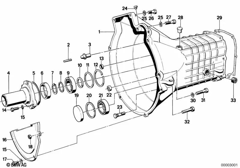 Breather Valve for BMW 3 Series E21, E30 5 Series E12, E28 6 Series E24 7 Series E23 (OEM 23111224051). Original BMW