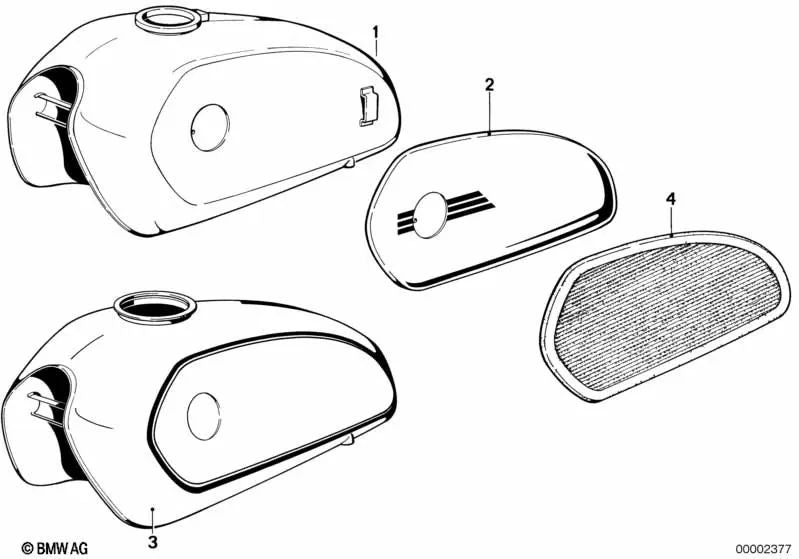 Primed fuel tank for BMW F07, F10, F11, F06, F12, F13, F01N, F02N (OEM 16111232000). Genuine BMW.