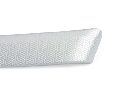 Moldura interior Porta frontal direita na geleira de alumínio Silber OEM 51419145408 para BMW E90, E91. BMW original.