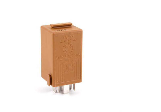 Green-Brown Dual Relay OEM 61368384505 for BMW E36, E46, E39, E60, E61, E63, E64, E38, E83, E53, E52. Genuine BMW.