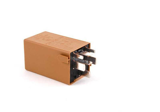 Green-Brown Dual Relay OEM 61368384505 for BMW E36, E46, E39, E60, E61, E63, E64, E38, E83, E53, E52. Genuine BMW.